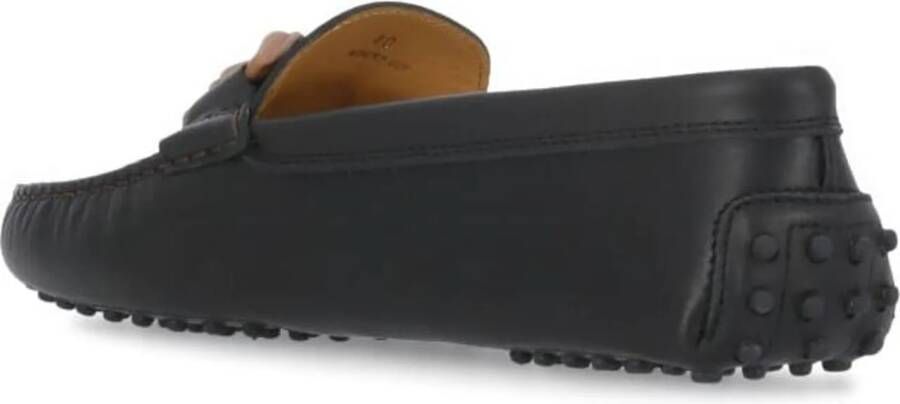 TOD'S Loafers Flat Shoes Black in zwart