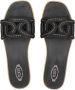 TOD'S Sandalen Catena Strap Slides Leather in zwart - Thumbnail 2