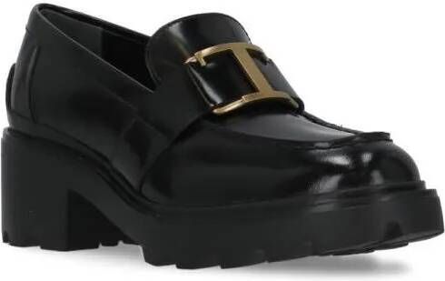 TOD'S Lage-top sneaker Leather Loafers in zwart