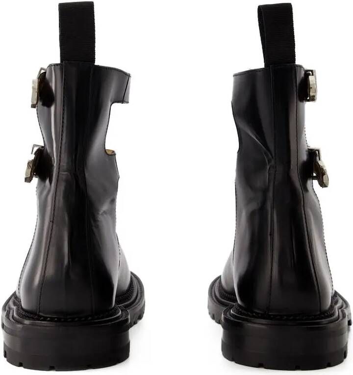 Toga Pulla Boots & laarzen Boots Leather Black in zwart