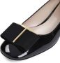 Tom Ford Loafers Black Calf Leather Ballerina in zwart - Thumbnail 2