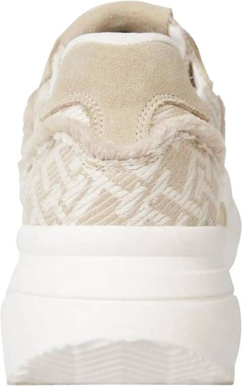 Tommy Hilfiger Low-Top Sneakers Jacquard Monogram Sneakers in beige