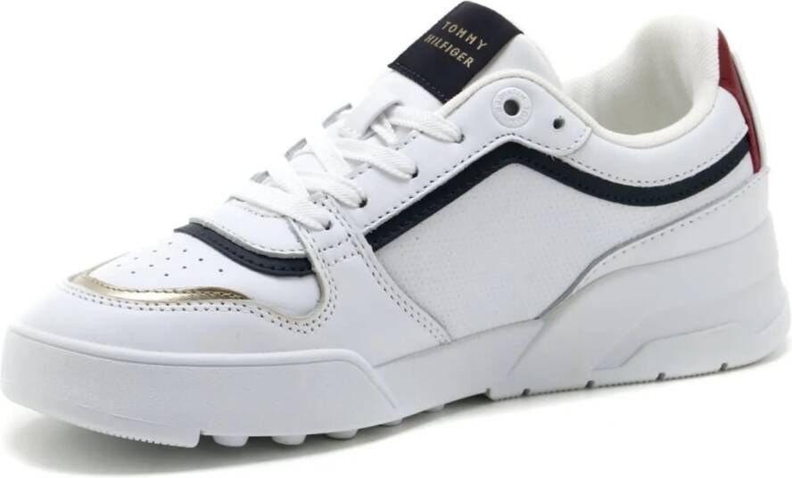 Tommy Hilfiger Low-Top Sneakers Low Th Basket Sneakers in wit