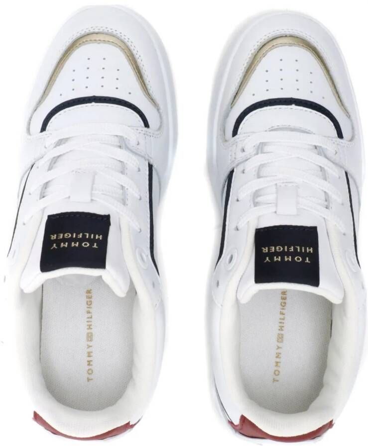 Tommy Hilfiger Low-Top Sneakers Low Th Basket Sneakers in wit