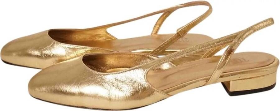 Toral Sandalen Lina Shadow Oro Muiltjes Goud Tl-lina Shadow in goud