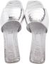 Toral Sandalen Silver Animal Print Sandals in zilver - Thumbnail 2