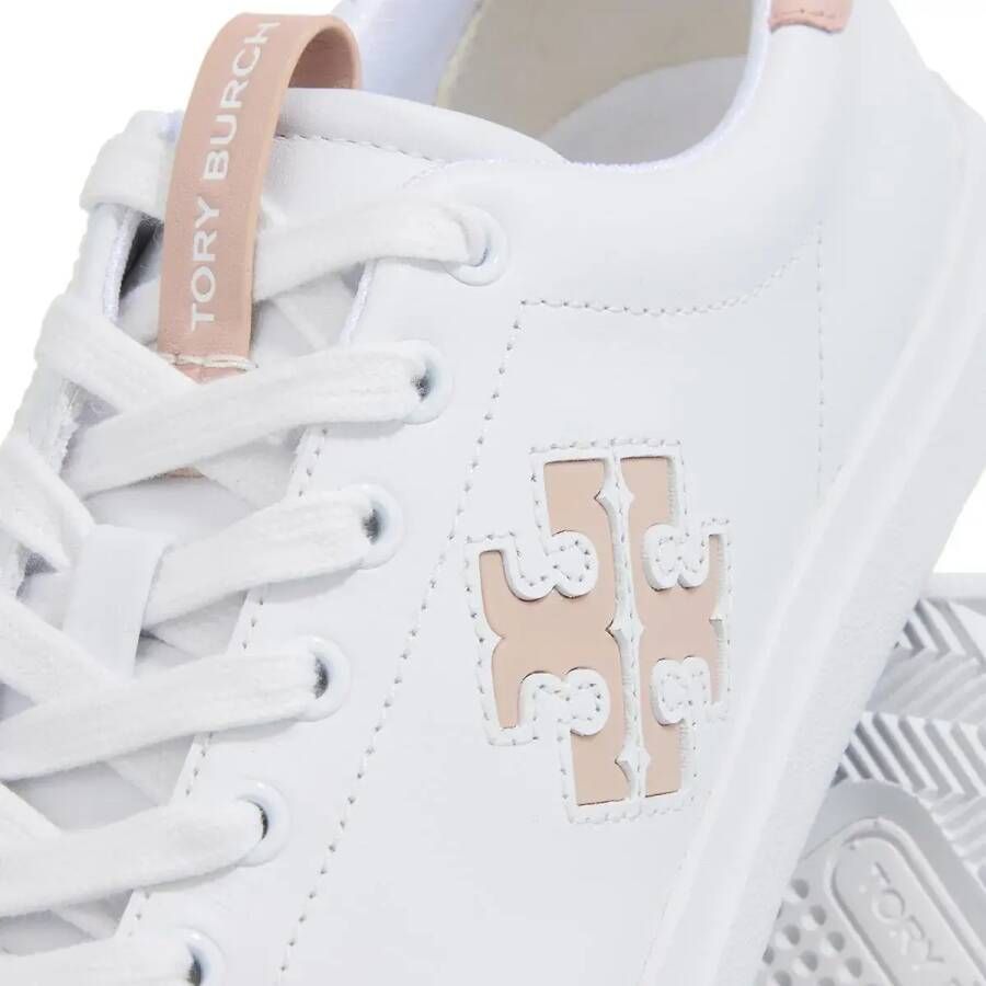 TORY BURCH Low-Top Sneakers Double T Howell Court in wit