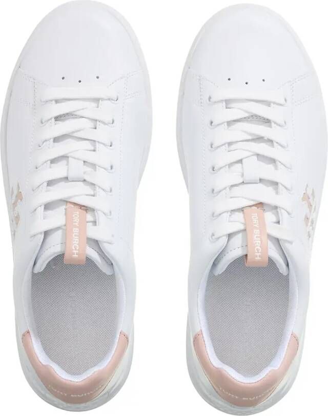 TORY BURCH Low-Top Sneakers Double T Howell Court in wit