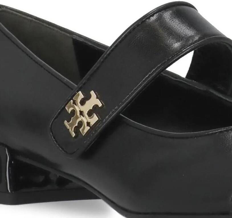 TORY BURCH Pumps & high heels Black Leather Mary Jane in zwart