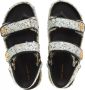 TORY BURCH Mesh Sequin Sandalen Double T Motif Multicolor Dames - Thumbnail 12