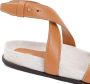 TOTEME Sandalen Tan Brown Leather Chunky Sandal in bruin - Thumbnail 2