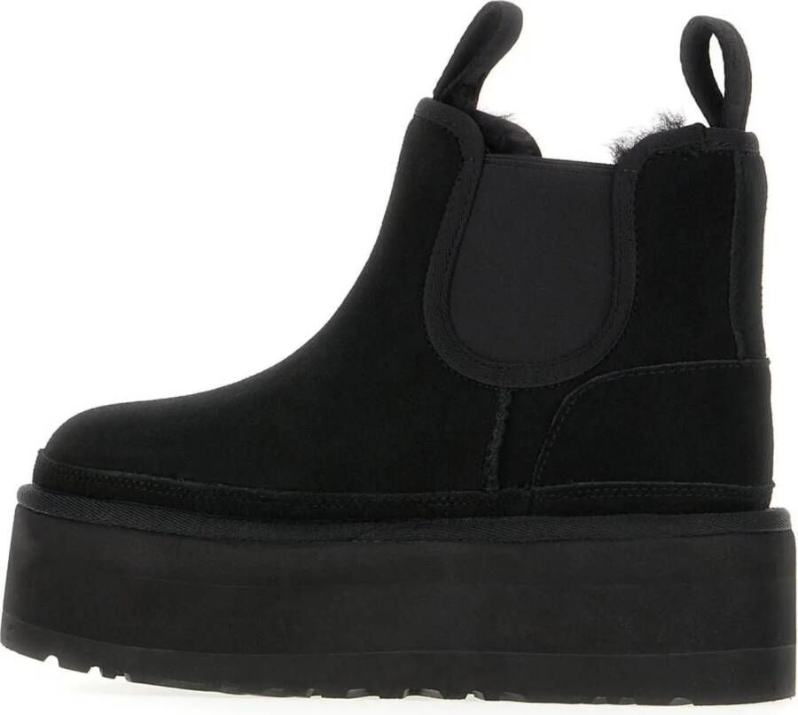 Ugg Boots & laarzen Dames Neumel Platform Chelsea Zwart in zwart