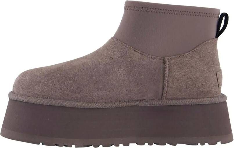 Ugg Boots & laarzen Grey suede Classic Mini Dipper ankle boots in grijs