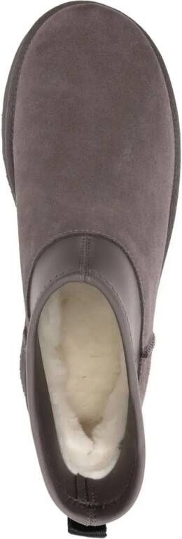 Ugg Boots & laarzen Grey suede Classic Mini Dipper ankle boots in grijs