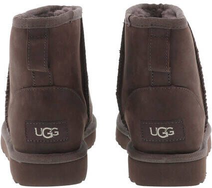 Ugg Boots & laarzen W Classic Mini Leather in dark brown