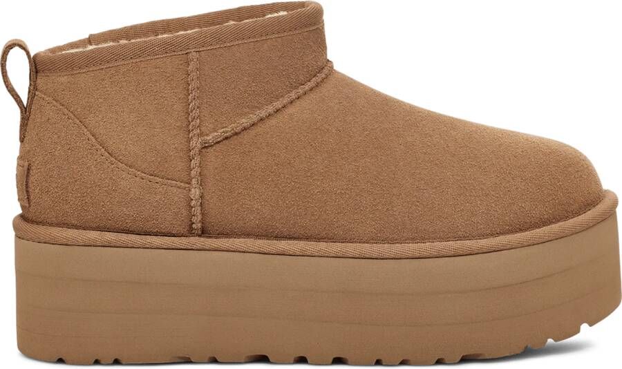 Ugg Low-Top Sneakers bottines classic ultra mini a plateforme 2 in bruin