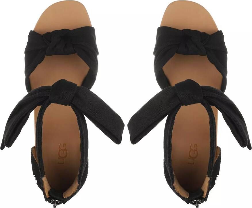 Ugg Sandalen Yarro Sandal Canvas in zwart