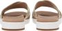 Ugg Kari Metallic Slide Sandalen voor Dames in Gold | Leder - Thumbnail 8