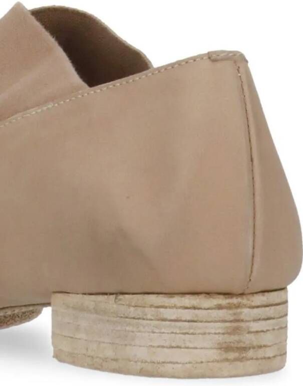 Uma Wang Loafers & ballerina schoenen Natural Leather Ballerinas in beige