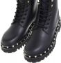 Valentino Garavani Boots & laarzen Combat Boot Rockstud in zwart - Thumbnail 2