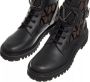 Valentino Garavani Boots & laarzen Leather Lace-Up Boots in bruin - Thumbnail 2