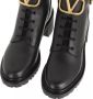 Valentino Garavani Boots & laarzen V Logo Combat Boots Leather in zwart - Thumbnail 2