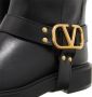 Valentino Garavani Zwarte VLogo Signature Square Toe Laarzen Black Dames - Thumbnail 8