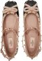 Valentino Garavani Loafers & ballerina schoenen Ballerina Rockstud in zwart - Thumbnail 3