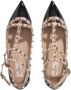 Valentino Garavani Loafers Ballerina Rockstud in zwart - Thumbnail 3