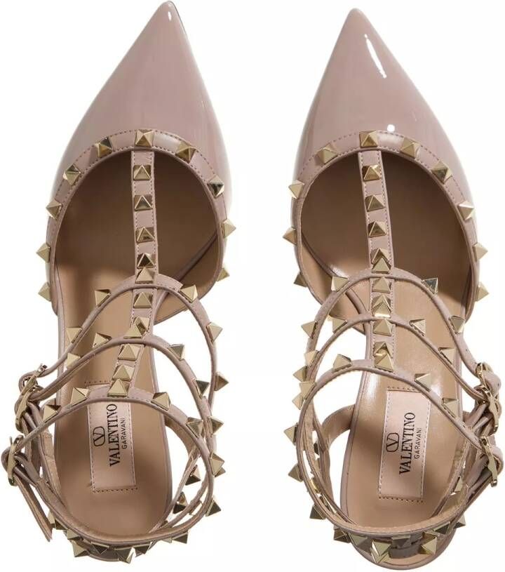 Valentino Garavani Pumps & high heels Ankle Strap Rockstud in taupe