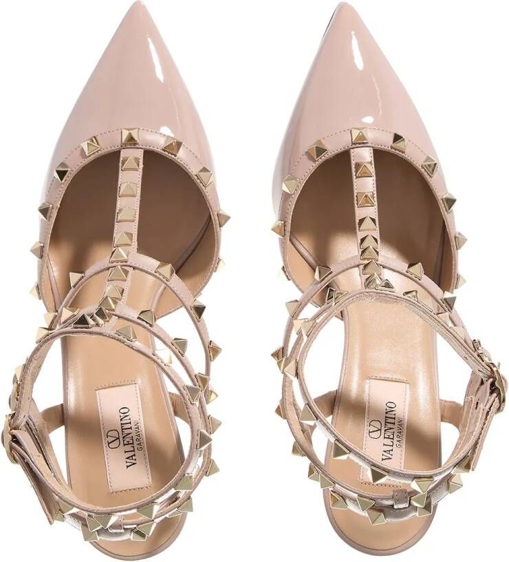 Valentino Garavani Pumps & high heels Ankle Strap Rockstud in taupe