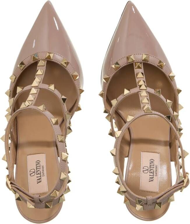 Valentino Garavani Pumps & high heels Ankle Strap Rockstud in taupe