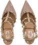 Valentino Garavani Pumps & high heels Ankle Strap Rockstud in taupe - Thumbnail 2