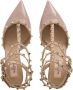 Valentino Garavani Pumps & high heels Ankle Strap Rockstud in taupe - Thumbnail 2