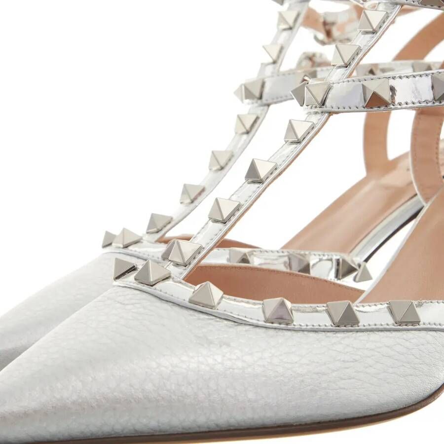 Valentino Garavani Pumps & high heels Ankle Strap Rockstud in zilver