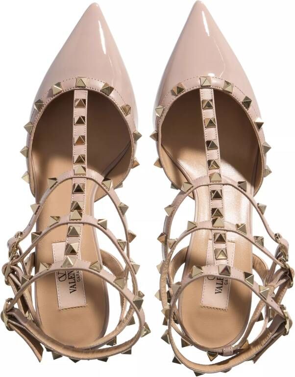 Valentino Garavani Pumps & high heels Rockstud Ankle Strap T.65 in beige