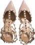 Valentino Garavani Pumps & high heels Rockstud Ankle Strap T.65 in beige - Thumbnail 6