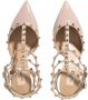 Valentino Garavani Pumps & high heels Rockstud Ankle Strap T.65 in beige - Thumbnail 3