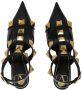 Valentino Garavani Pumps & high heels Roman Stud Ankle Strap Sandals in zwart - Thumbnail 3