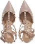 Valentino Garavani Sandalen Rockstud Ankle Strap Sandal in beige - Thumbnail 2