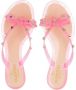 Valentino Garavani Sandalen Rockstud Flip Flops in roze - Thumbnail 2