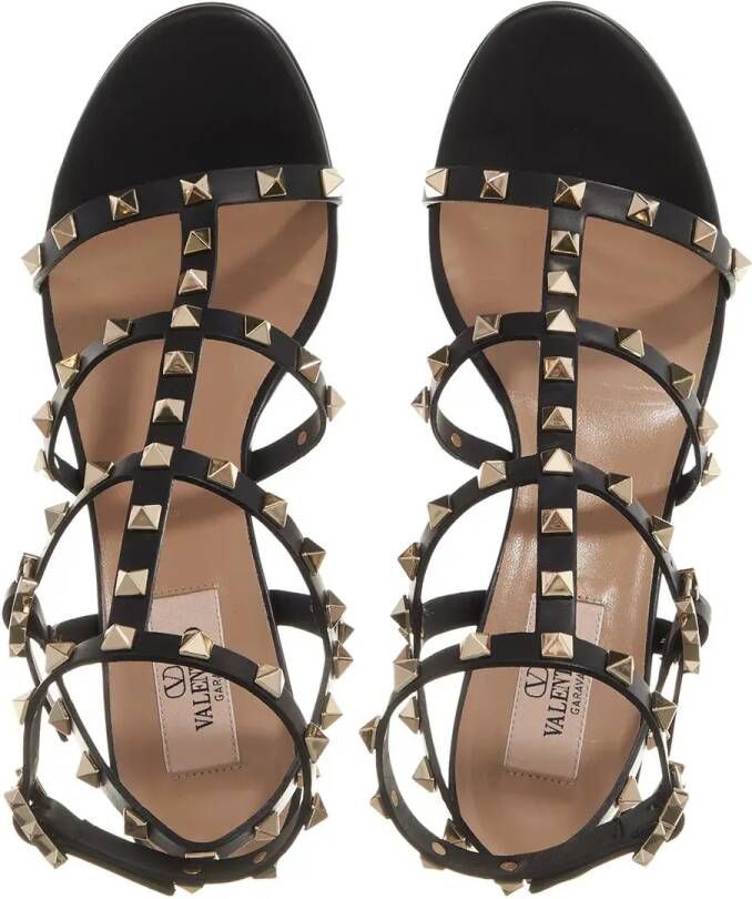 Valentino Garavani Sandalen Rockstud Sandals in zwart