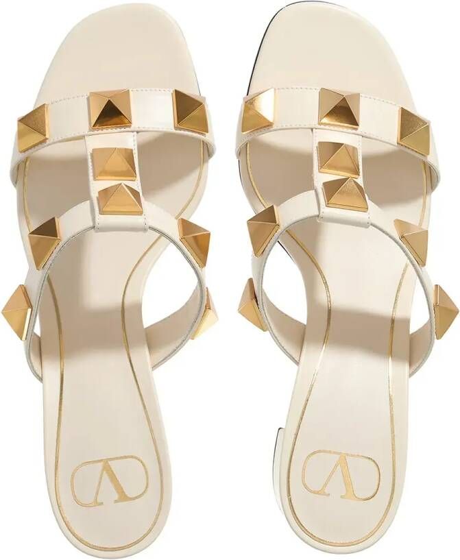 Valentino Garavani Sandalen Roman Stud Sandals in crème