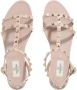 Valentino Garavani Roze Sandalen met Studs en Verstelbare Bandjes Pink Dames - Thumbnail 5