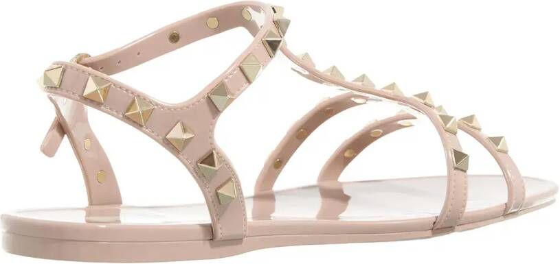 Valentino Garavani Sandalen Sandal Summer Rockstud in poeder roze