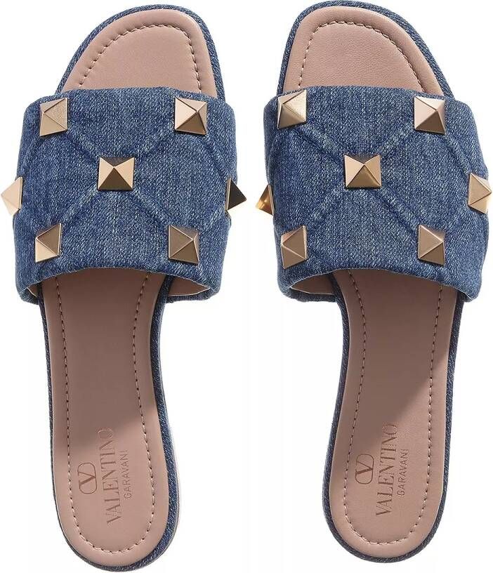 Valentino Garavani Sandalen Slide in blauw