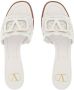 Valentino Garavani Sandalen VLogo Signature Slingback Pumps in wit - Thumbnail 2