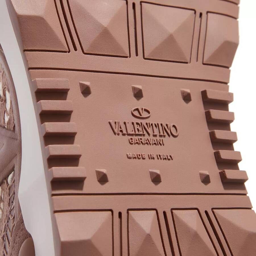 Valentino Garavani Sneakers Lacerunner Sneakers in poeder roze