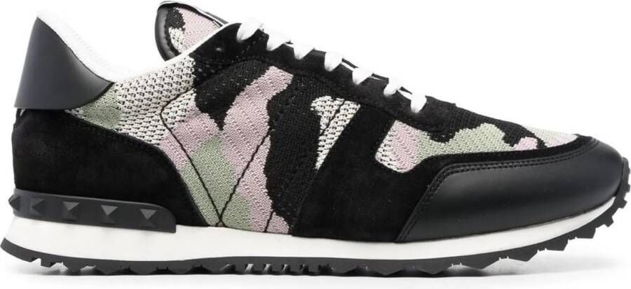 Valentino Low-Top Sneakers Garavani Sneakers Black in zwart