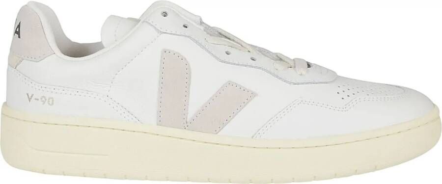 Veja Low-Top Sneakers V-90 Sneakers White in wit